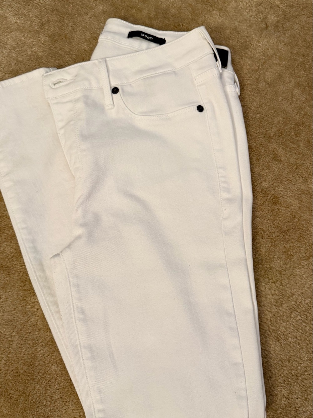 PARKER SMITH White Skinny Women’s Jeans